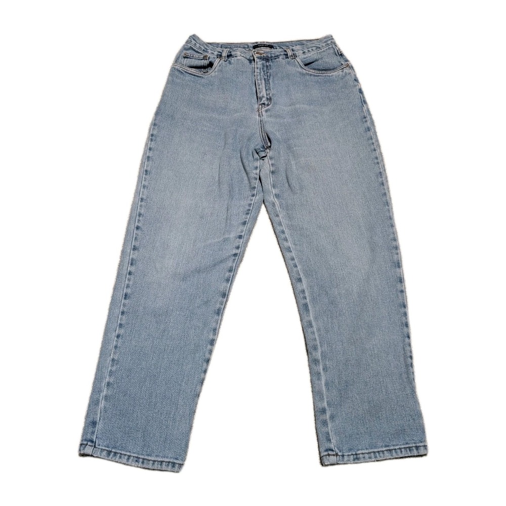 Vtg Bill Blass Jeans Women's Size 14 Easy Fit 100% Cotton High Rise Straight Leg